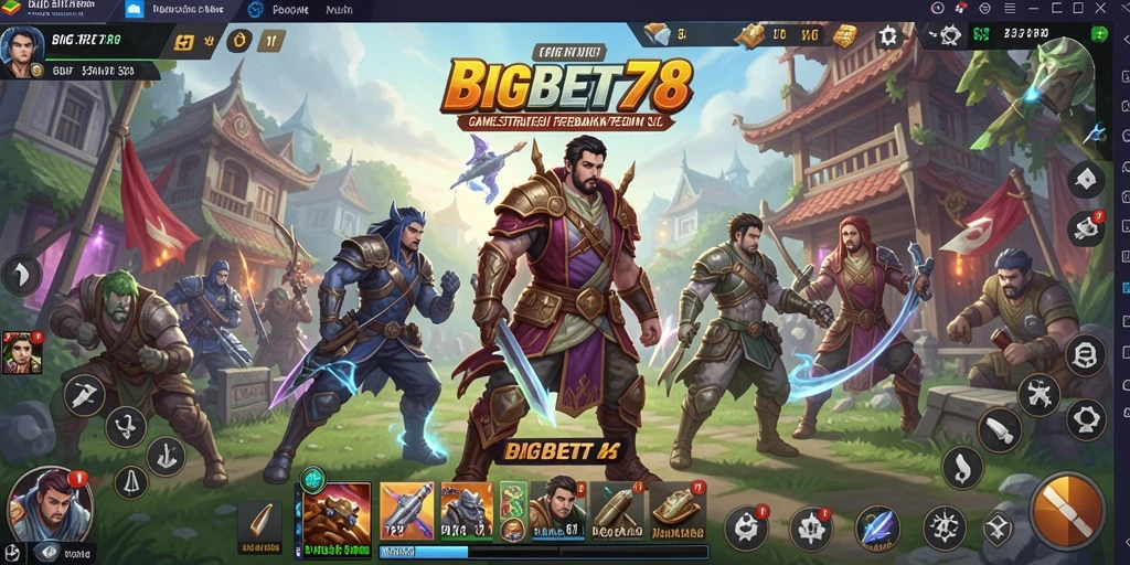 Menggambarkan aksi Strategi di BIGBET78 yang seru dan menantang.