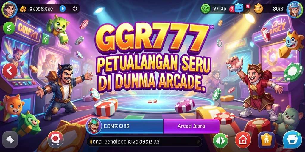 Tampilan gameplay seru dan penuh warna dalam GGR777.