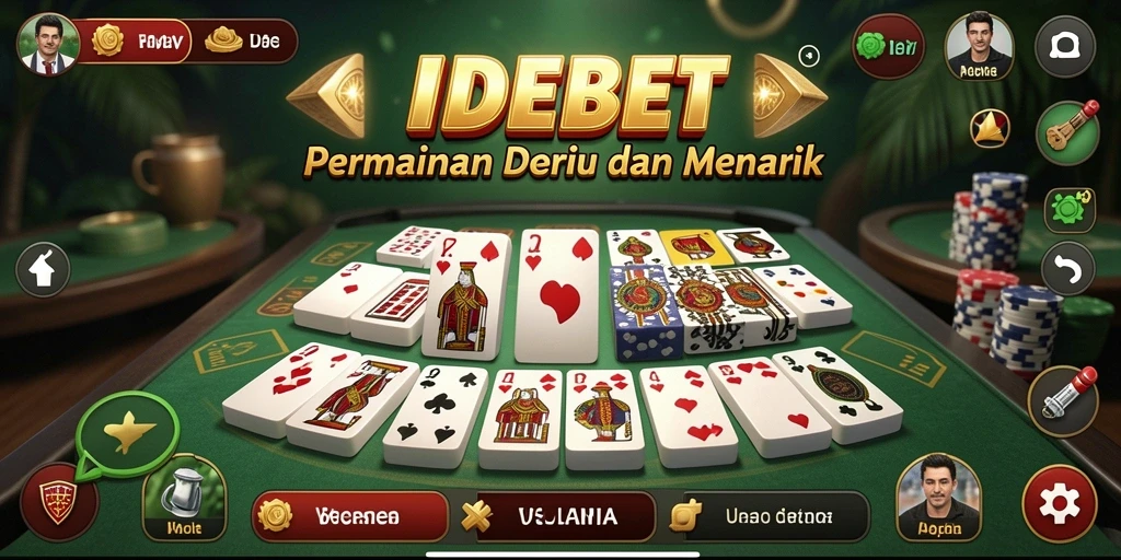 Tampilan gameplay IDEBET yang menarik dan menyenangkan.