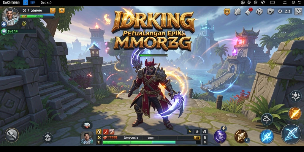 Tampilan menakjubkan dari gameplay IDRKING yang epik.