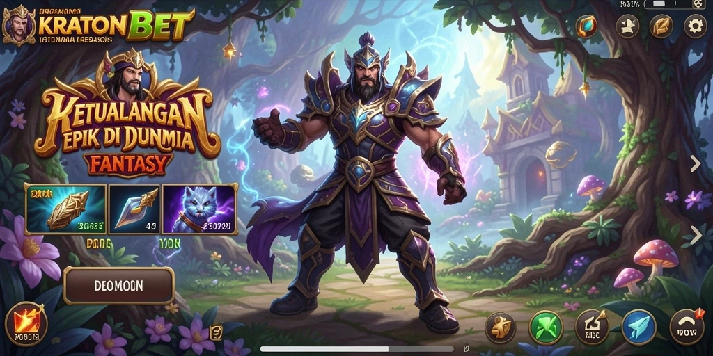 Gameplay seru dan menantang di dunia fantasi KRATONBET.
