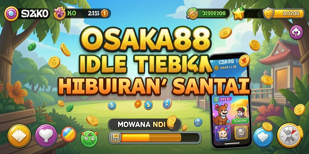 Tampilan gameplay OSAKA88 yang menawan dan santai.