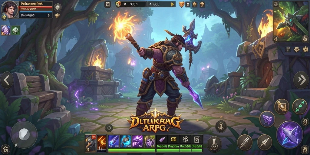 Gameplay menakjubkan T6 dengan aksi ARPG yang seru.