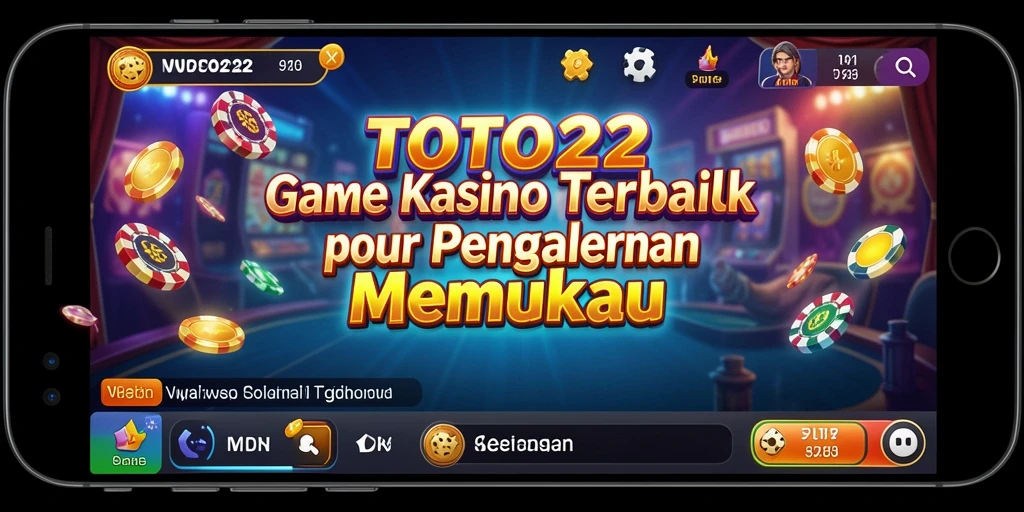 Screenshot TOTO22 menampilkan pengalaman bermain Kasino yang seru dan mengasyikkan.