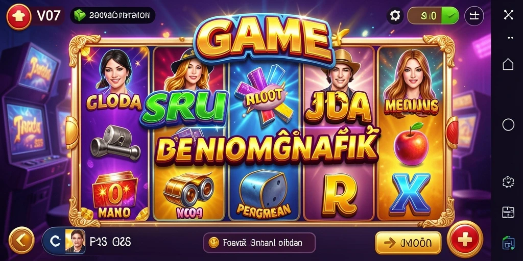 Tampilan gameplay Slot V07 yang menarik dan penuh warna.