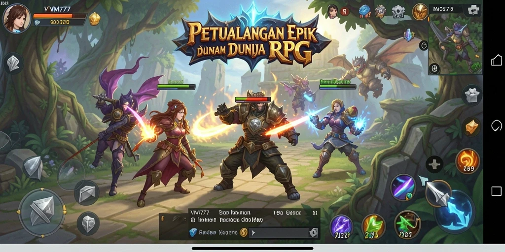 Gameplay seru di VM777 dengan petualangan RPG yang mendebarkan.