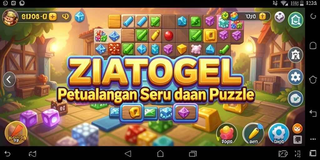 Tampilan menarik dari gameplay ZIATOGEL yang penuh tantangan.